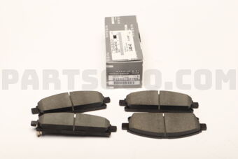 D10600W7X5 PAD KIT-DISC FR