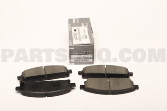D10600W7X5 PAD KIT-DISC FR