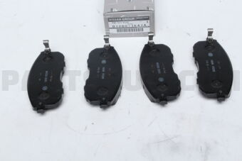 D10601KA1A PAD KIT-DISC BRAKE