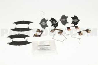 D1080ET01B HARDWARE KIT-FRONT DISC BRAKE PAD