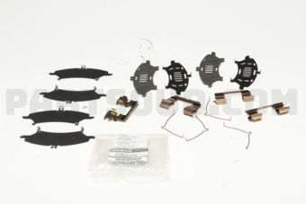 D1080ET01B HARDWARE KIT-FRONT DISC BRAKE PAD