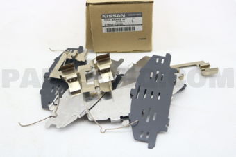 D1M80ZQ00A HARDWARE KIT-FRONT DISC BRAKE PAD