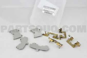 D40801LB0A HARDWARE KIT-REAR DISC BRAKE PAD