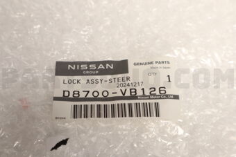 D8700VB126 LOCK ASSY-STEER