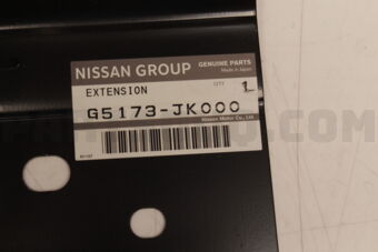 G5173JK000 EXTENSION-FRONT SIDE MEMBER.FRONT LH