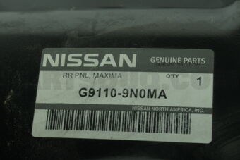 G91109N0MA PANEL-REAR,UPPER