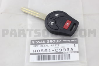 H0561C993A KEY-BLANK,MASTER