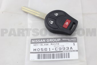 H0561C993A KEY-BLANK,MASTER