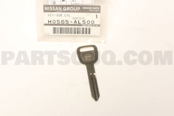 H0565AL500 KEY-SUB CYL