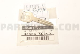 H0565AL500 KEY-SUB CYL