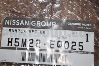 H5M22EQ025 BUMPER SET-RR