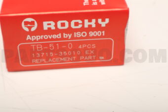 TB510 ENGINE VALVE-EX 4 PCS