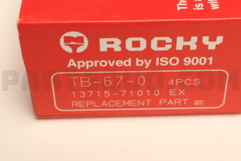 TB670 ENGINE VALVES 4 PCS)