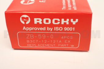 ZB590 ENGINE VALVE-EX 4 PCS