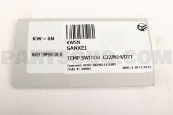 KW5N TEMP SWITCH C32/N14/D21