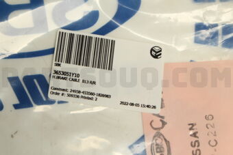 3653151Y10 H.BRAKE CABLE B13 RR/L