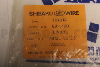 7818089126 ACC CABLE LN40 LHD