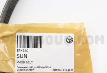 5PK940 V-RIB BELT