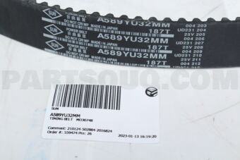 A589YU32MM TIMING BELT   MD30748