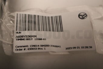A608YS36MM TIMING BELT  13568-65