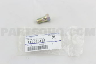 112925161 D"UNION BOLT,F W/CYL               