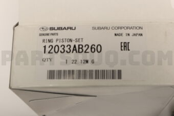 12033AB260 Subaru # OBD # RING PISTON-SET