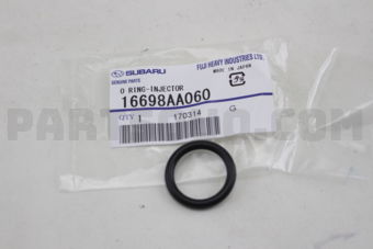 16698AA060 O RING-INJECTOR