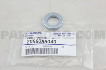 20560AA040 WASHER (ADJUST)   14