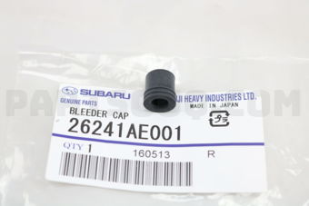 26241AE001 BLEEDER CAP