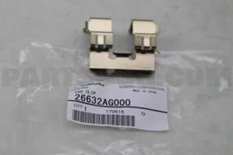 26632AG000 PAD CLIP
