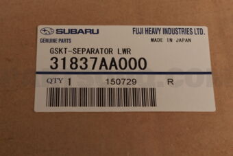 31837AA000 Subaru # SPD # GSKT-SEPARATOR LWR