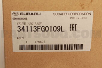 34113FG0109L Subaru VALVE HSG ASSY