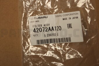 42072AA120 Subaru FUEL FILTER