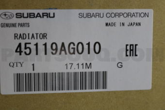 45119AG010 RADIATOR ASSY