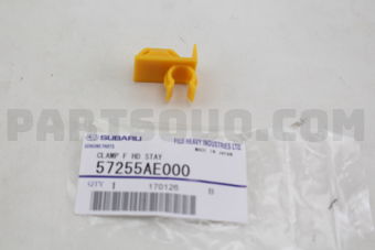 57255AE000 CLAMP F HD STAY