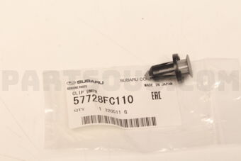 57728FC110 Subaru CLIP BMPR
