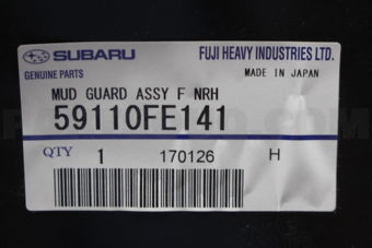 59110FE141 MUD GUARD ASSY F NRH