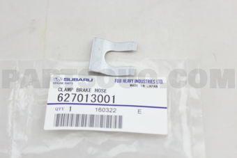 627013001 # OBD # CLAMP BRAKE HOSE