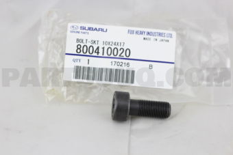 800410020 BOLT-SKT 10X24X17