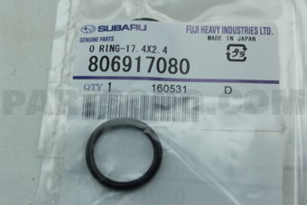 806917080 O RING-17.4X2.4