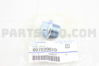 807020010 "PLUG,20X14