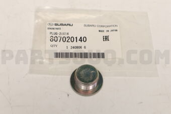 807020140 Subaru PLUG-20X14