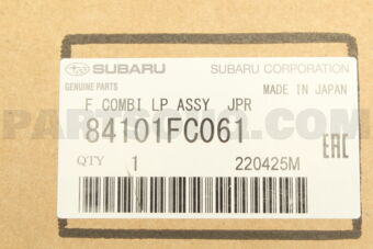 84101FC061 F COMBI LP ASSY  JPR