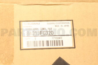84913FG320 Subaru LENS &amp; BODY COMPLHLR