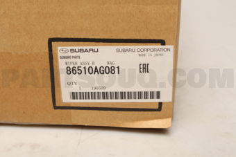 86510AG081 WIPER ASSY R     WAG