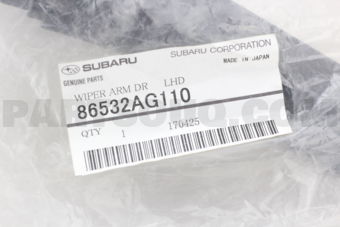 86532AG110 WIPER ARM DR     LHD