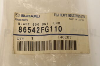 86542FG110 Subaru # OBD # BLADE 600 UNI LHD
