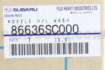 86636SC000 \NOZZLE H/L WASHERRH