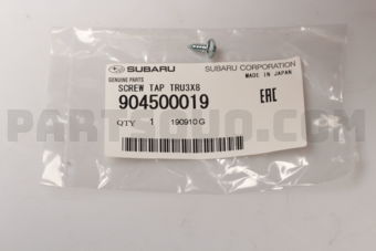 904500019 SCREW TAP TRU3X8