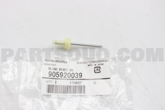 905920039 BLIND RIVET D5